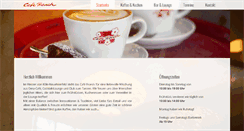 Desktop Screenshot of cafe-franck.de